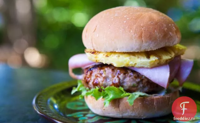 Burger De Porc Hawaian