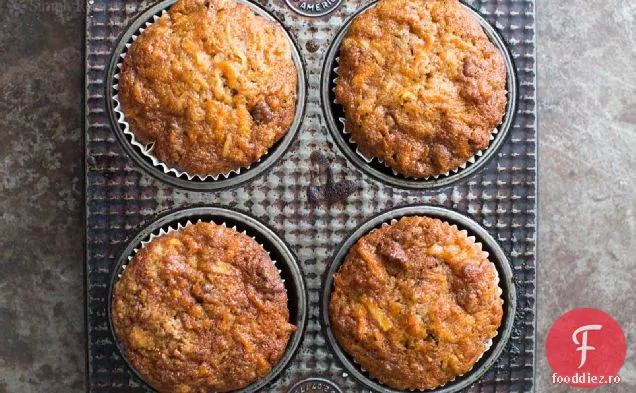 Cupcakes Cu Morcovi De Mere