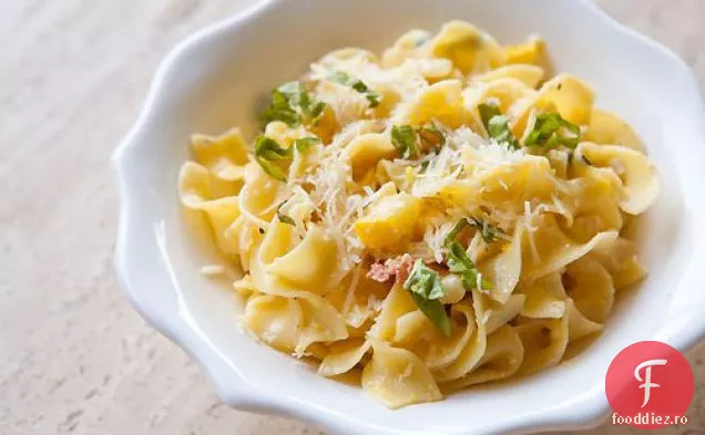 Paste De Dovlecei Carbonara