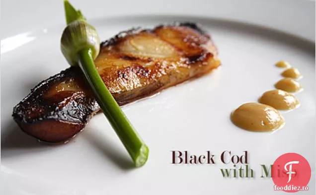 Cod negru cu Miso (miso-marinat cod negru)