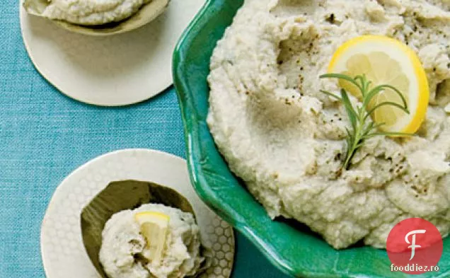 Dip de Cod, anghinare și fasole albă