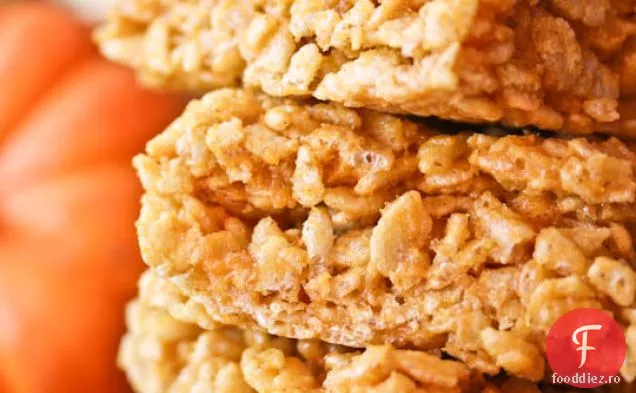Dovleac Condiment Orez Krispie Tratează