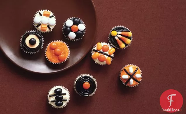 Mini Cupcakes Cu Dovleac De Halloween