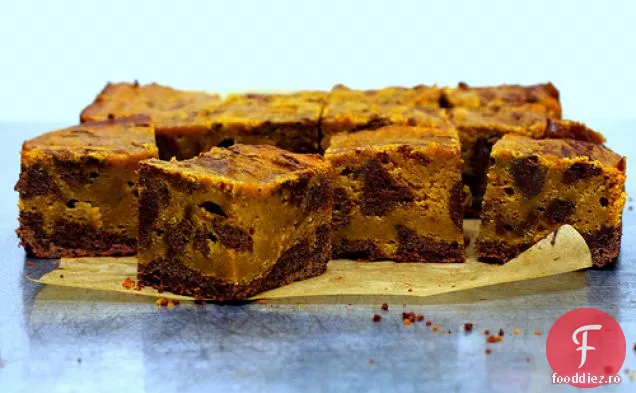 Brownies Cu Vârtej De Dovleac