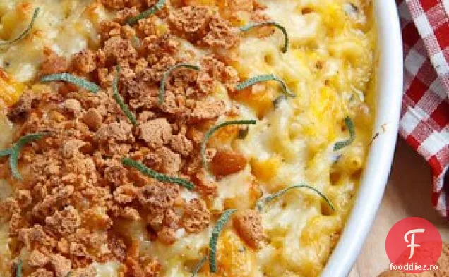 Dovleac Mac N Brânză cu crustă Amaretti
