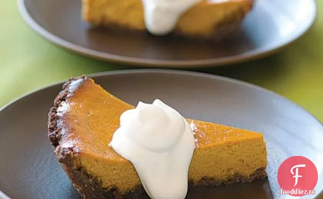 Plăcintă Mascarpone Cu Dovleac-Portocaliu