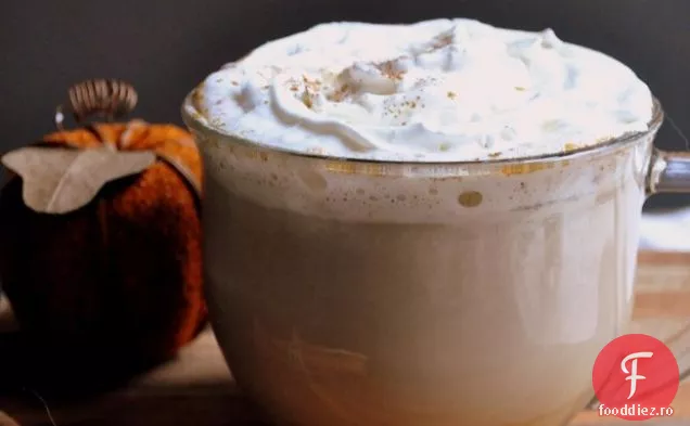 Latte Condimentat Cu Dovleac De Casă