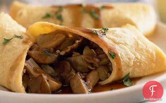 Ciuperci Crepes Chasseur