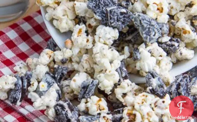 Cookie-uri și Popcorn cremă