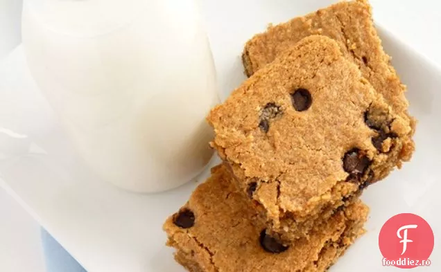 Blondies Cu Unt De Migdale Fără Gluten