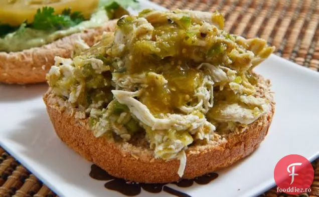 Salsa Verde A Tras Sandwich De Pui