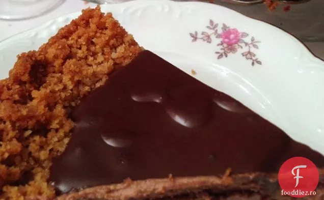 Cheesecake Cu Ciocolată Cu Nucă De Cocos