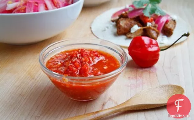 Salsa Habanero Prăjită