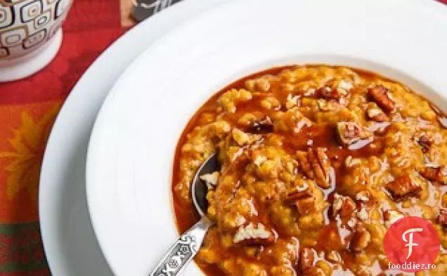 Aragaz Lent Plăcintă Cu Dovleac Oțel Tăiat Fulgi De Ovăz