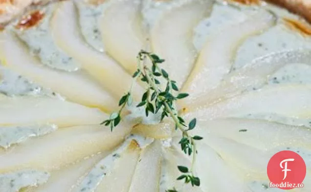 Tarta cu pere și Gorgonzola