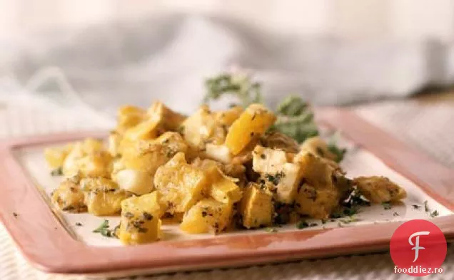 Gratin de dovlecei și păstârnac