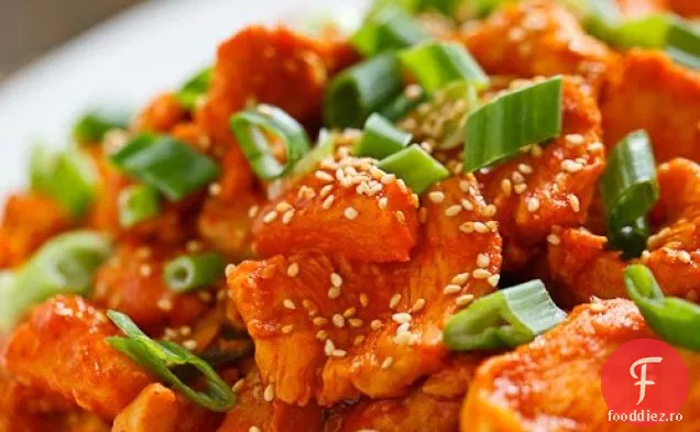 Ananas Dak Bulgogi (pui coreean la grătar cu ananas)