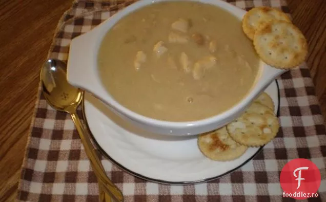 Supă Cremoasă De Fasole Albă