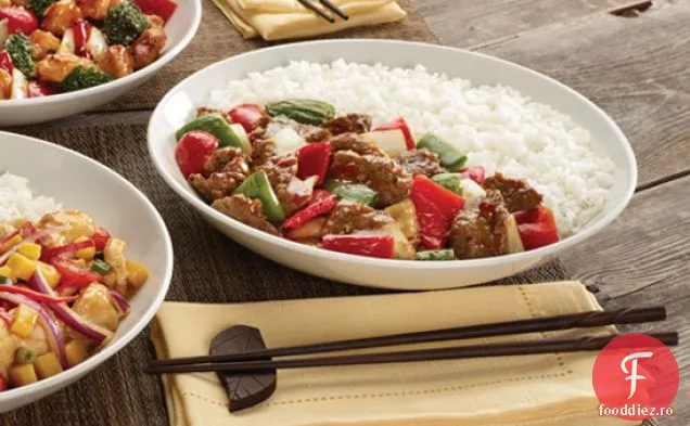 Creveți Și Scoici Teriyaki