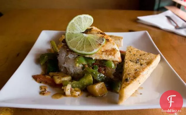 Tilapia cu sos de ciuperci Miso