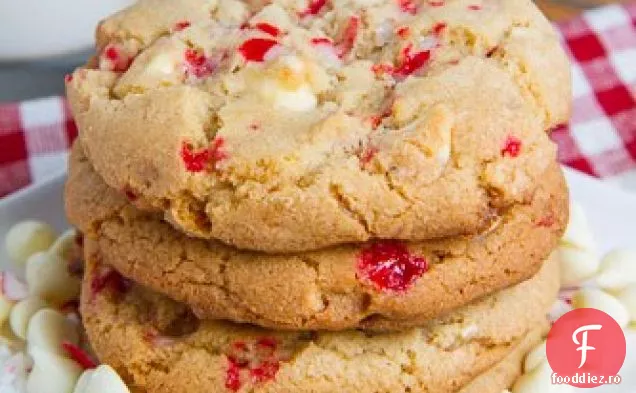 Biscuiți Cu Ciocolată Albă Cu Mentă
