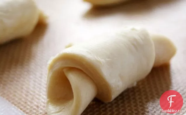 Croissante Vegane De Casă 