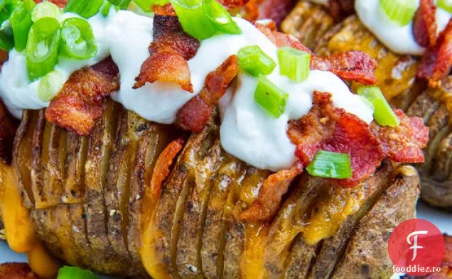 Cartofi Hasselback Complet Încărcați