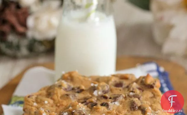 Cookie-Uri Uriașe De Ciocolată Cu Dovleac Sărat
