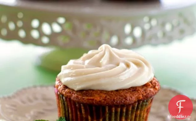 Cupcakes Cu Stafide De Ghimbir-Morcov