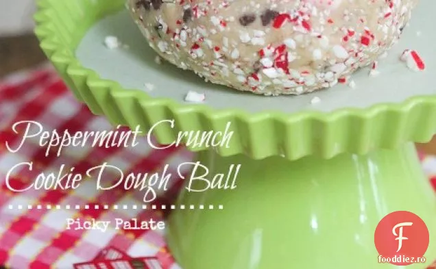 Peppermint Crunch Cookie Aluat Minge