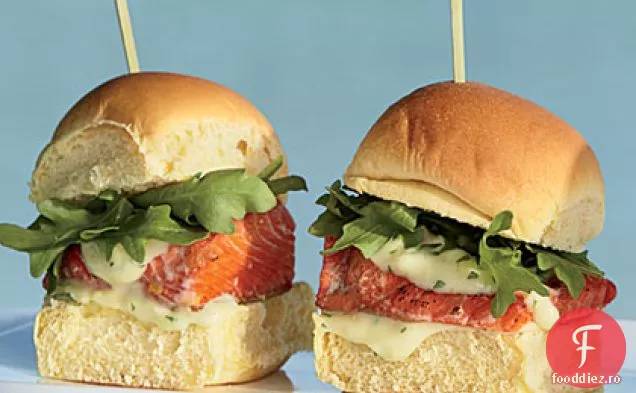Glisoare Sockeye cu wasabi-Ginger a Aproximoli