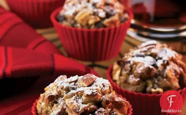 Briose De Pâine Prăjită Franceză Cu Pecan De Mere