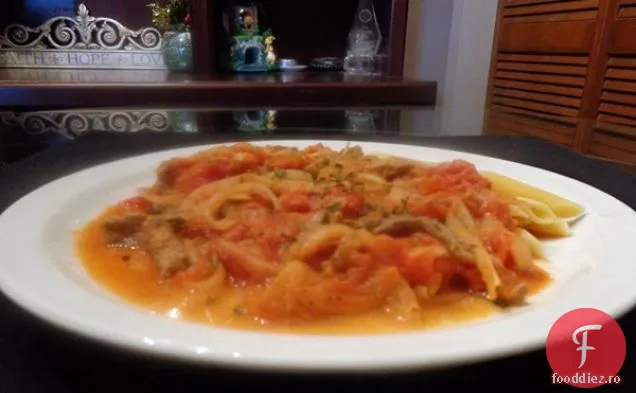 Stroganoff de vită fără lactate cu lapte de migdale
