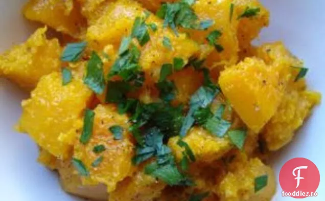 Squash Butternut Fiert Și Glazurat