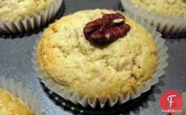 Briose Cu Pecan De Rubarbă