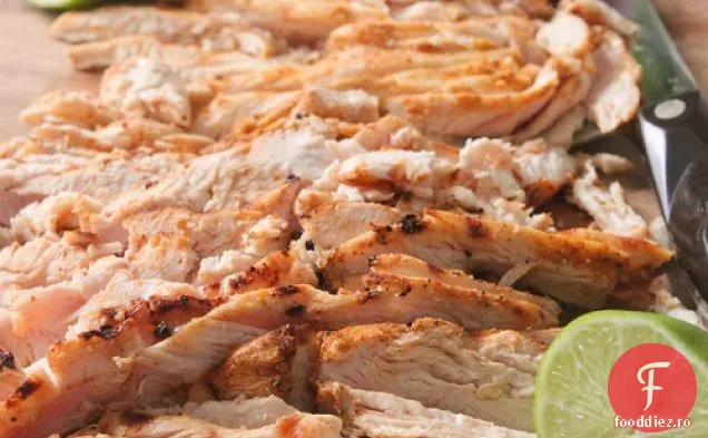Taco la grătar și pui de tei pentru Tacos