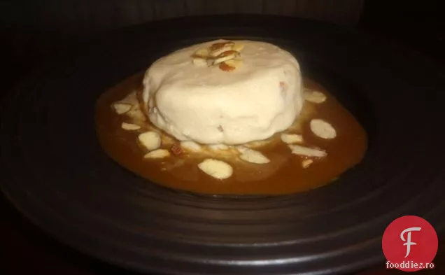 Înghețată cu brânză de cafea cu sos de migdale Cafe Ole