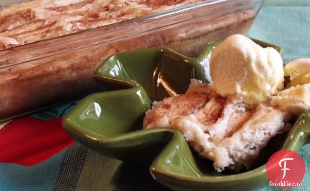Tort De Budincă De Mere Cu Caramel Fără Lactate