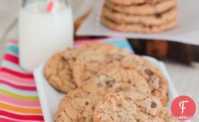 Butterfinger Unt De Arahide Ciocolată Bucată Cookie-Uri
