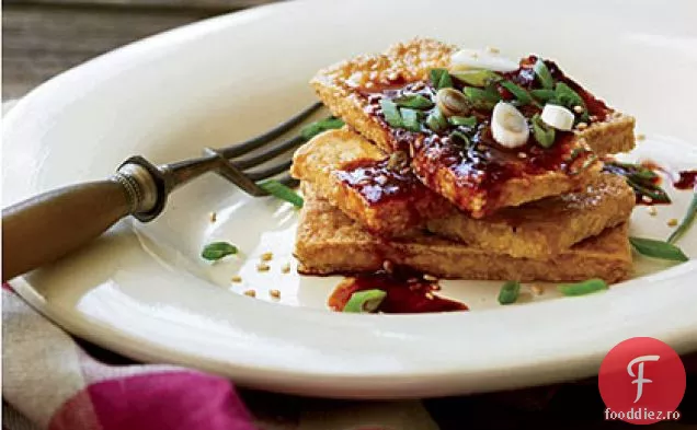 Tofu prăjit cu sos picant de ghimbir-Susan