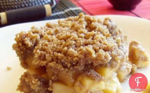 Maple-Pecan Apple Crisp