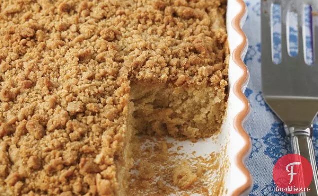 Tort de cafea fără Gluten cu Topping de Streusel