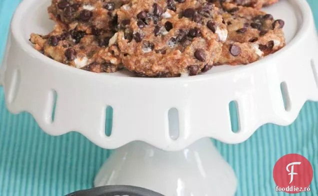 Patru ingrediente Banana S ' mores cookie-uri