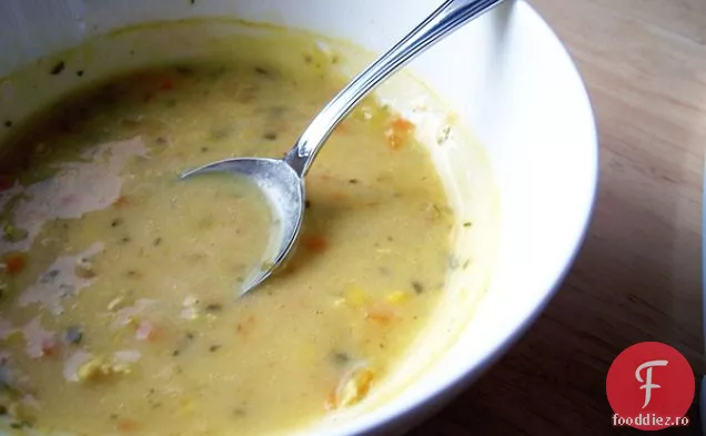 Supă Cremoasă De Orez Sălbatic Fără Lactate