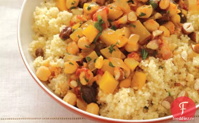Dovleac de nucă cu cuscus de chimen