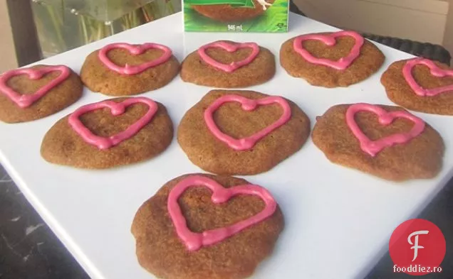 Cookie-Uri Vegane Cu Inimă De Vanilie