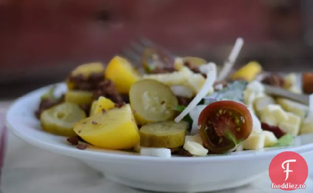 Cina mea Super-simplă, fără eșec: salate de Hamburger