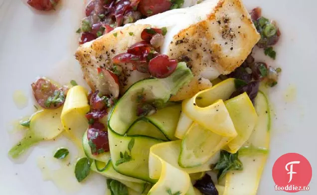 Zucchini Lemony cu busuioc