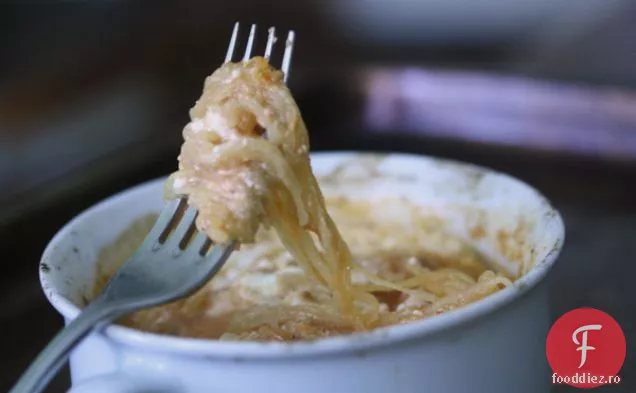 Jordana ' s Spaghetti Squash la cuptor cu roșii și Ricotta