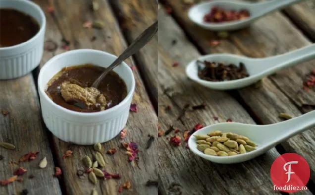 Chai-cremă de melasă condimentată